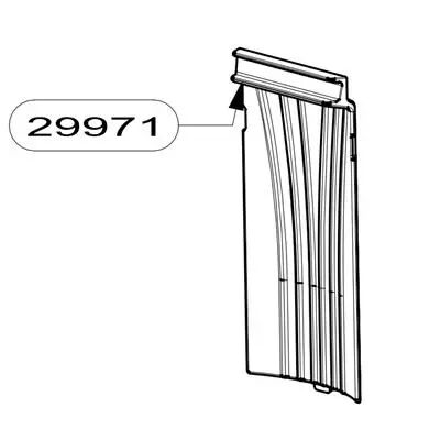 DOUBLAGE ATRE / PLAQUE ARRIERE FONTE LYTHAM - SUPRA  29971