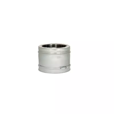 Elément droit 100mm Lahnox LGI Inox-galva Ø180mm - LAHERA Réf. 300027