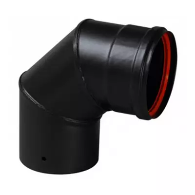 Coude EQ 90� �100mm noir mat - TEN R�f. 341429