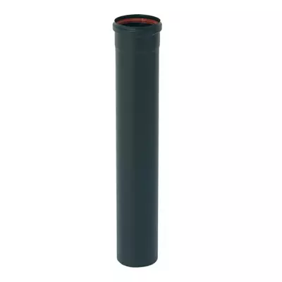 Tuyau �maill� avec joint fibre �100mm 50cm noir mat - TEN R�f. 341509