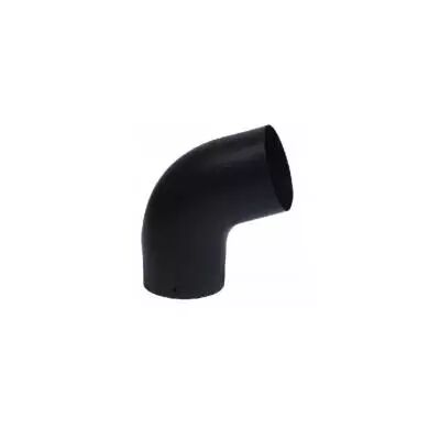 Coude lisse 72° Ø139 M/F noir mat - TEN Réf. 342435