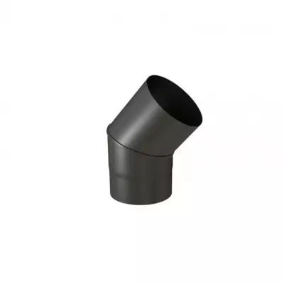 Coude � secteur 45� �153 M/F noir mat - TEN 342446