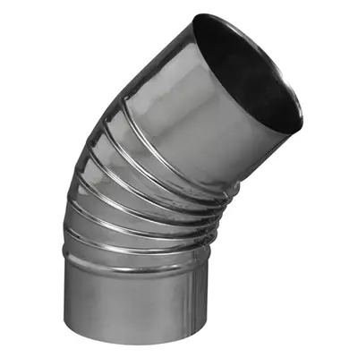 Coude pliss� BR 45� Ten Inox 304 Pro �139mm - TEN R�f. 364139