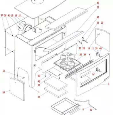 D�flecteur vermiculite haut Woody 50 - SUPRA R�f. 36970