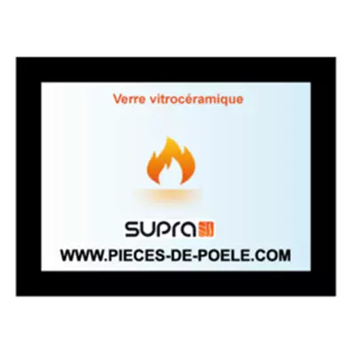 Verre vitroc�ramique s�rigraphi� - SUPRA R�f. 42180
