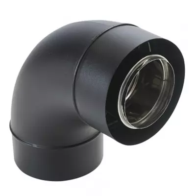 Coude � 87� concentrique �tanche �100/150mm BIOTEN - TEN R�f. 470910
