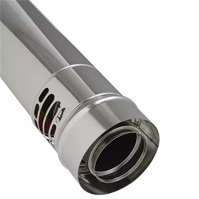 Conduit 1m prise d'air �80/125mm BIOTEN - TEN R�f. 471080
