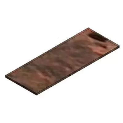 Dos en vermiculite 513x193x10 mm - MCZ (Cadel-FreePoint-Red) R�f. 4D11513002