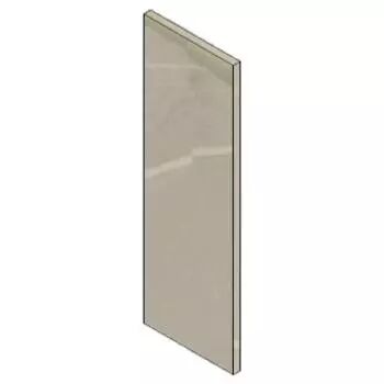 C�t� en Vermiculite 130x390x10 mm - MCZ (Cadel-FreePoint-Red) R�f. 4D115145020