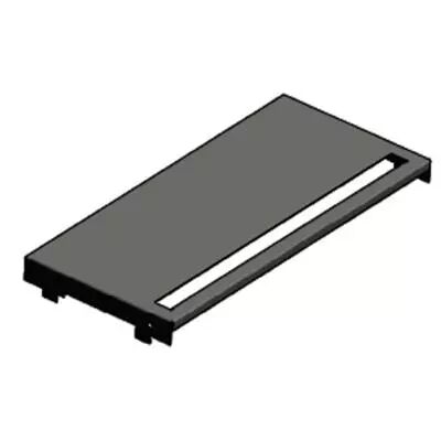 Panneau frontal inférieur noir - MCZ (Cadel-FreePoint-Red) Réf. 4D2401300408