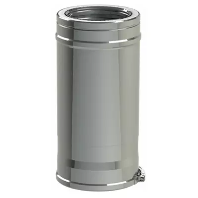 Conduit isol� inox �80/130mm double paroi DUOTEN longueur 250mm