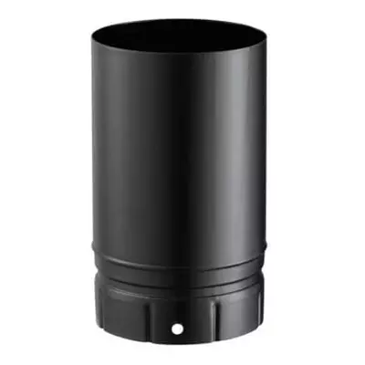 El�ment droit 25cm LG250 ENM �180mm Noir mat - POUJOULAT R�f. 58180903