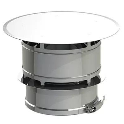 Chapeau anti-vent �80/130mm DUOTEN - TEN R�f. 598088