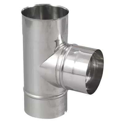 T� EQ 90� Ten Inox 304 Pro �139mm piq. m�le - TEN R�f. 604139