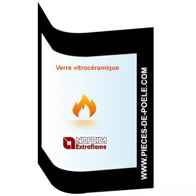 Verre vitroc�ramique s�rigraphi� 317x560mm - LA NORDICA R�f. 7126009