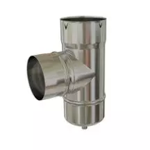 TE TUBAGE 90� + PURGE INOX 180 PIQ MALE - TEN R�f. 884180