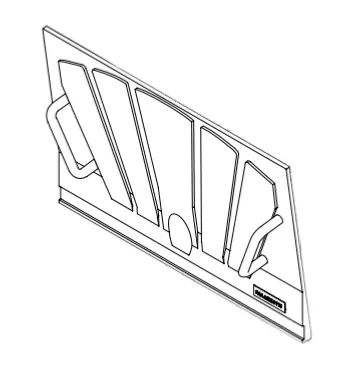 Paroi arri�re - PALAZZETTI R�f. 895705400