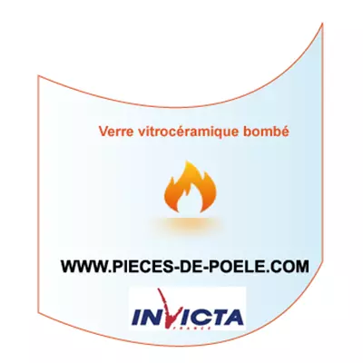 Verre vitroc�ramique bomb� - INVICTA R�f. AX766103A