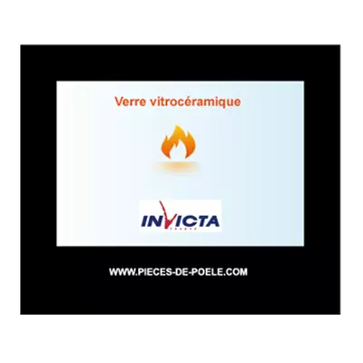 Verre vitroc�ramique s�rigraphi� - INVICTA R�f. AX826104 = AX826104A