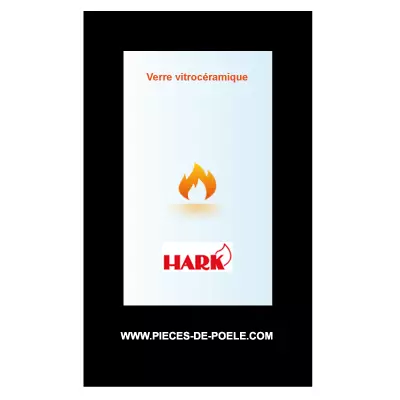 Verre vitroc�ramique s�rigraphi� 358x596mm - HARK R�f. ETSTO0100004 (R�f�rence �puis�e)