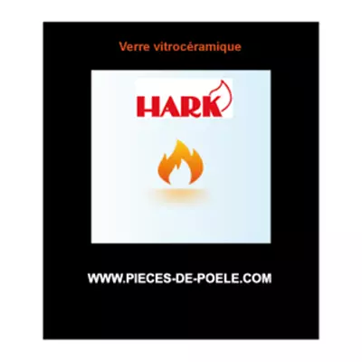 Verre vitroc�ramique s�rigraphi� 480x525mm - HARK R�f. ETSTO0100034