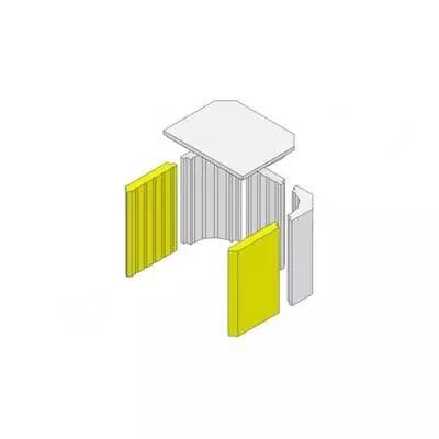 Brique gauche ou droite � l'unit� - HARK R�f. ETSTO0600025A