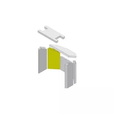 Brique angle gauche - HARK R�f. ETSTO0600029C