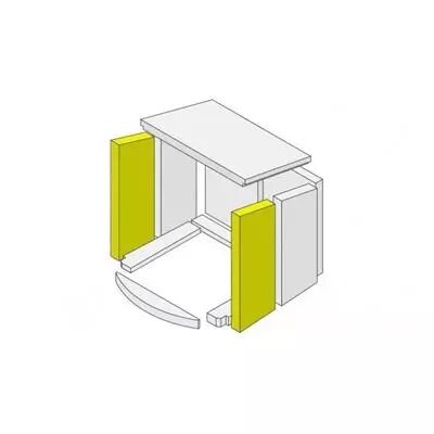 Brique lat�rale avant (� l'unit�) - HARK R�f. ETSTO0601005E