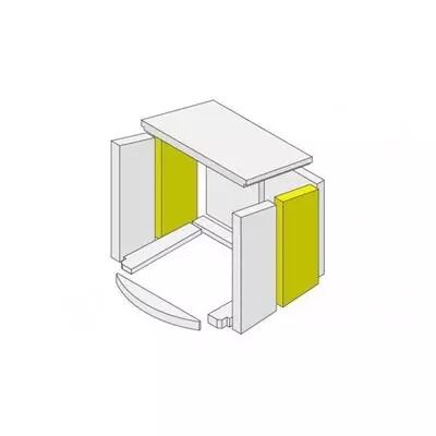 Brique lat�rale arri�re (� l'unit�) - HARK R�f. ETSTO0601005F