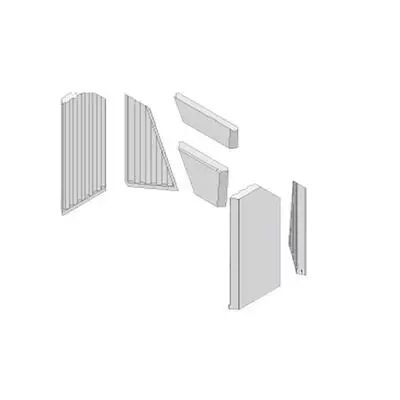 Set 6 pi�ces pour po�les HARK