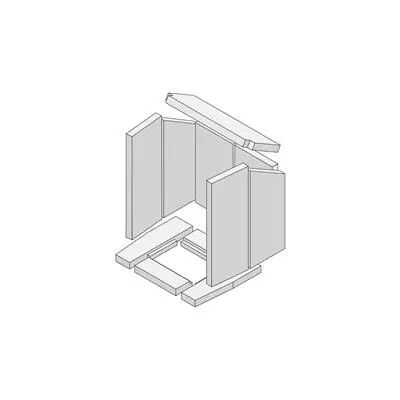 Set 11 pi�ces pour po�le Hark 48 / 53 (apr�s Mars 2006) - HARK  ETSTO0606008