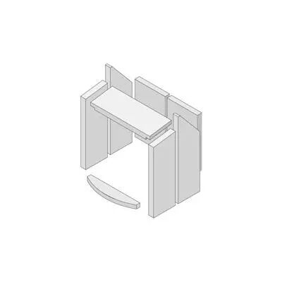 Kit briques de foyer - HARK Réf. ETSTO0606036V