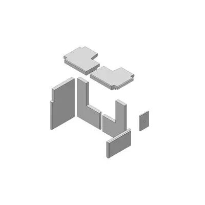 Kit 7 briques de foyer Country / Winston - HARK R�f. ETSTO0606042
