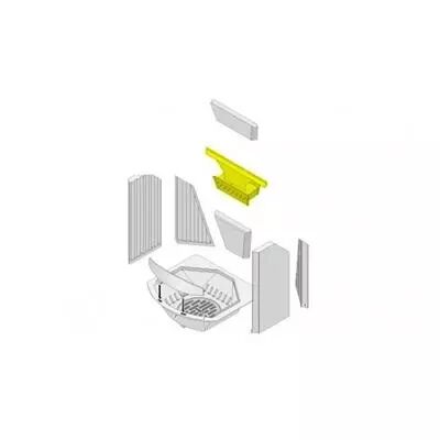 Conduit d'air tertiaire en acier inoxydable - HARK R�f. ETSTO0620002
