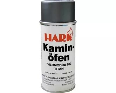 Peinture haute temp�rature a�rosol gris titan 150 ml - HARK FARBSPRAYL47
