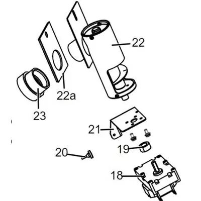 Joint vis sans fin - MCZ (Cadel-FreePoint-Red) Réf.41801702600