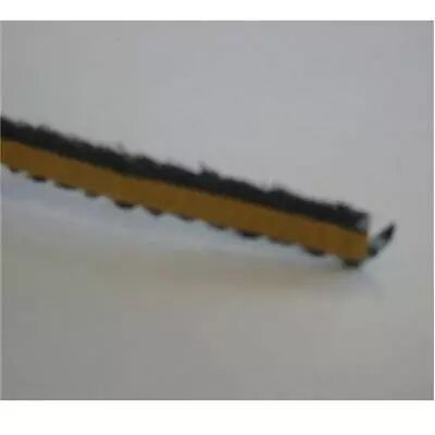 Joint rectangulaire plat pour vitre 10x2.5mm (tarif au m�tre) - SUPRA 04093
