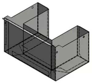 Tiroir &agrave; cendres / cendrier - MCZ (Cadel-FreePoint-Red) R&eacute;f. 4D24015834461