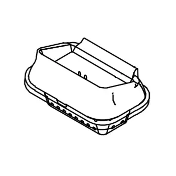 Brasier (avec joint dessous) - PALAZZETTI Réf. 895753742 (SUIVI)