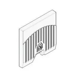 Fond en Alutec&reg; - MCZ (Cadel-FreePoint-Red) R&eacute;f. 43650066