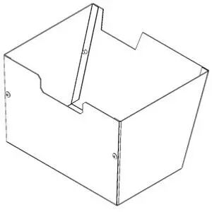 Tiroir à cendres - MCZ (Cadel-FreePoint-Red) Réf.437016041