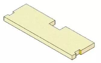 D�flecteur en vermiculite - MCZ (Cadel-FreePoint-Red) R�f.41151401000