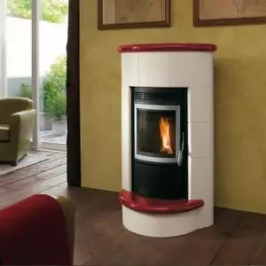 Vue �clat�e - Po�le � granul�s Cindy - Palazzetti