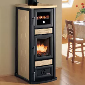Vue �clat�e - Po�le � bois Stella Forno - Palazzetti