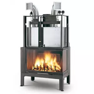 Vue �clat�e - Ecomonoblocco EL86 DX / SX - Palazzetti