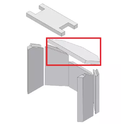 D�flecteur inf�rieur - HARK R�f. ETSTO0600829G