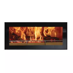 Vitre sérigraphiée 910 × 409 mm pour STUDIO 2 - STOVAX réf. CE7477