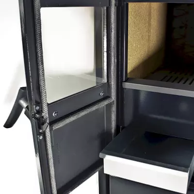 Verre foyer avec joint de vitre Etna 5 ou 7 - LACUNZA r�f. 501390000000