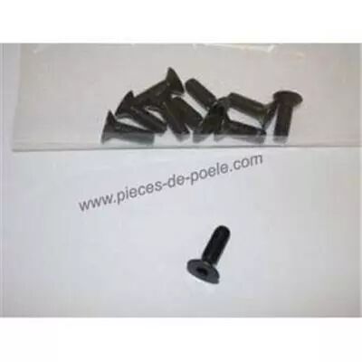 10 p VIS DIN 7991 M8x25 NOIR - DOVRE R�f. 70.18610.041
