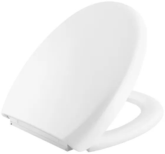 Abattant � descente progressive Presqu\'�le coloris blanc - Jacob Delafon R�f. E8798-00 remplace E70016-00
